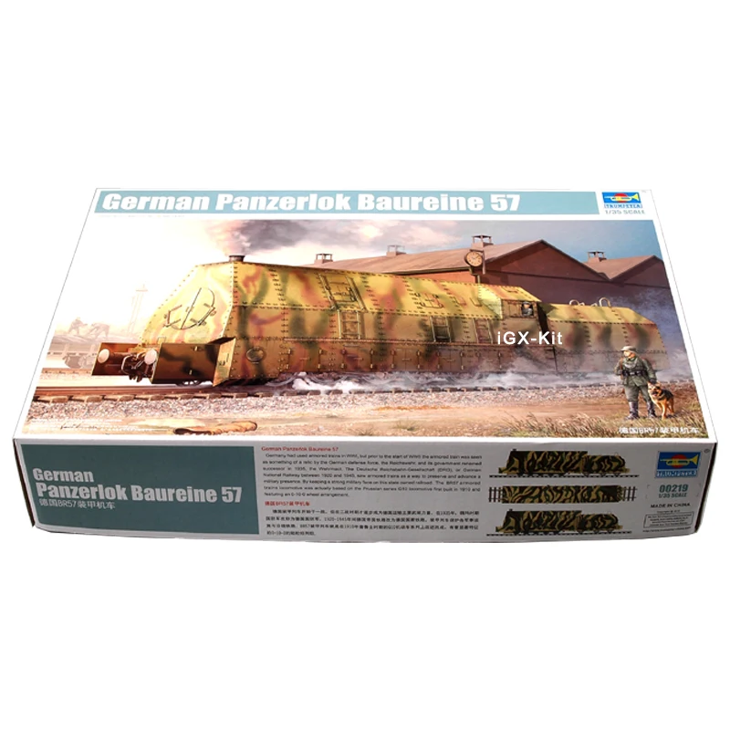 Trumpeter 00219 1/35 Немецкий Panzerlok BR57 армированный локомотив паровой поезд детская игрушка рукоделие пластиковая сборка набор для моделирования
Trumpeter 00219 1/35 Немецкий Panzerlok BR57 армированный локомотив паровой поезд детская игрушка рукоделие пластиковая сборка набор для моделирования