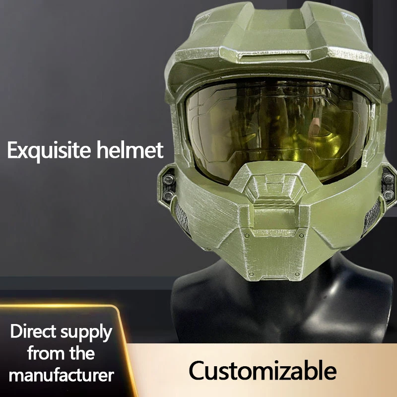 Anti-riot helmet Cosplay helmet imitation props, real-person cs game protective helmet, environmentally friendly materials
Anti-riot helmet Cosplay helmet imitation props, real-person cs game protective helmet, environmentally friendly materials