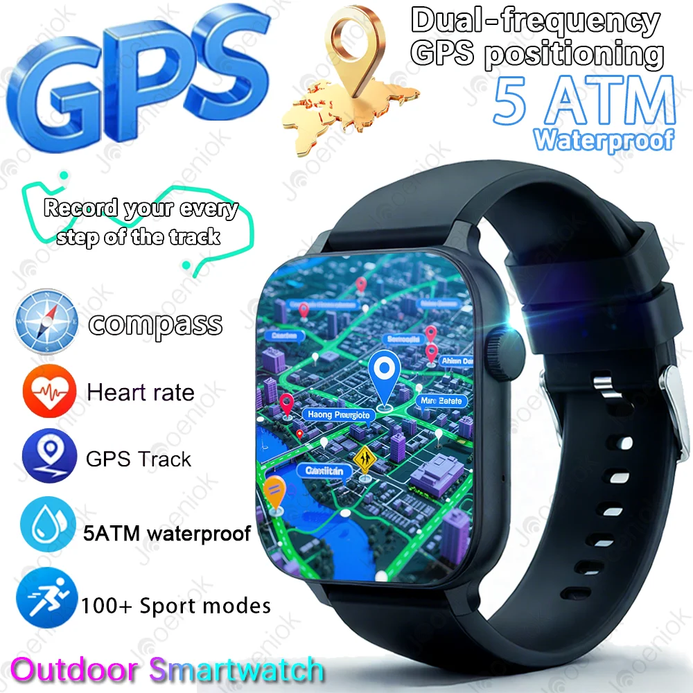 2025 Новые спортивные умные часы с GPS, водонепроницаемые часы для спорта на открытом воздухе, компас, 24-часовой монитор сердечного ритма, Bluetooth-умные часы с вызовом
2025 Новые спортивные умные часы с GPS, водонепроницаемые часы для спорта на открытом воздухе, компас, 24-часовой монитор сердечного ритма, Bluetooth-умные часы с вызовом