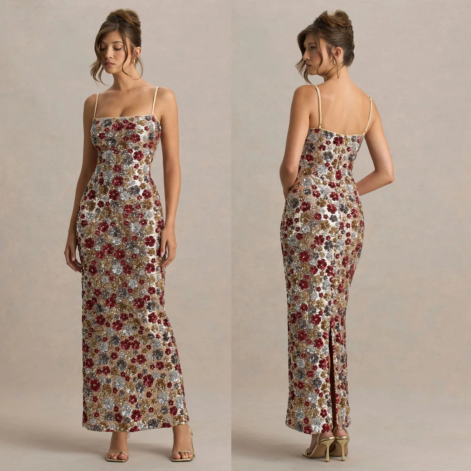Flower Sequin Suspender Summer Long Dress Sexy Off Shoulder High Waist Slim Party Dress Elegant Women's Backless Wrap Hip Dress
Flower Sequin Suspender Summer Long Dress Sexy Off Shoulder High Waist Slim Party Dress Elegant Women's Backless Wrap Hip Dress