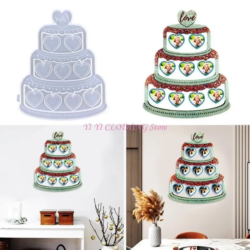 N5KF Photo Frame Decor Silicone Mirror Cake Love Molds for Home Decor Jewelry Tool
N5KF Photo Frame Decor Silicone Mirror Cake Love Molds for Home Decor Jewelry Tool