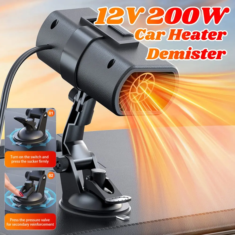 Electric Car Heater Air Cooler Fan 12V Portable Demister Defroster Heating Fan 200W Dryer Windshield Defogging Accessroies
Electric Car Heater Air Cooler Fan 12V Portable Demister Defroster Heating Fan 200W Dryer Windshield Defogging Accessroies