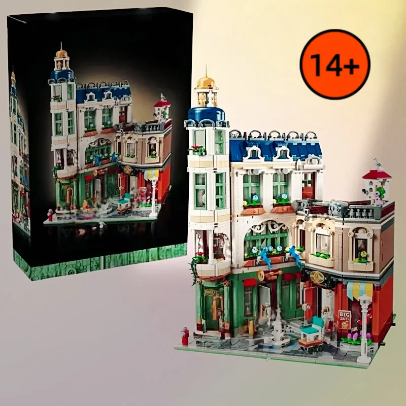 European Town Shopping Street Street View Construction Blocks Modular Assemble City Scene Ornament Birthday Xmas Gifts
European Town Shopping Street Street View Construction Blocks Modular Assemble City Scene Ornament Birthday Xmas Gifts