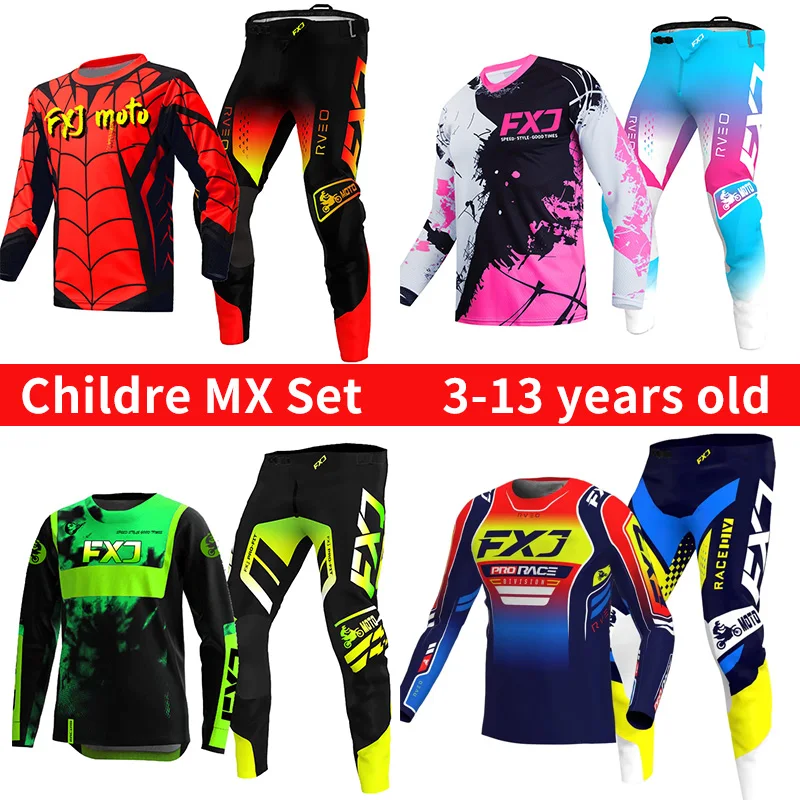 Комплект для мотокросса: джерси и штаны для детей 3-13 лет, внедорожная экипировка MX с возможностью индивидуализации имени, костюм для мальчиков и девочек, эндуро, кросс, розовый
Комплект для мотокросса: джерси и штаны для детей 3-13 лет, внедорожная экипировка MX с возможностью индивидуализации имени, костюм для мальчиков и девочек, эндуро, кросс, розовый