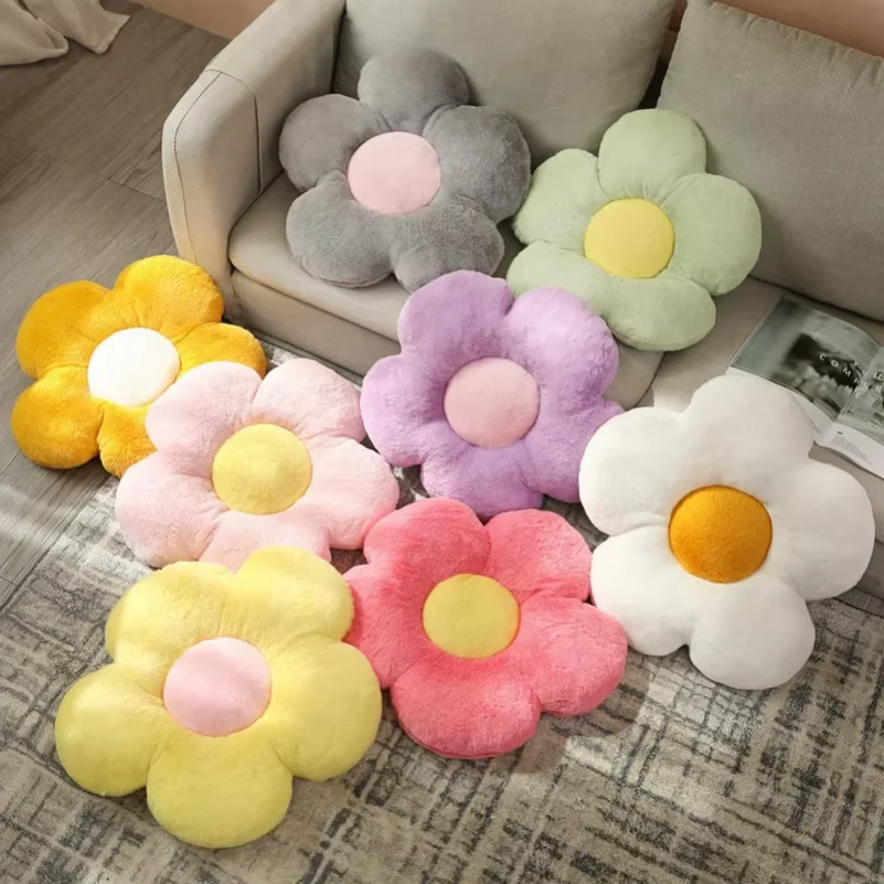12/35cm Stuffed Five Petal Flower Cushion Girly Room Decor Sunflower Pillow Bay Window Pink Flower Sit Bedroom Seat Pillow
12/35cm Stuffed Five Petal Flower Cushion Girly Room Decor Sunflower Pillow Bay Window Pink Flower Sit Bedroom Seat Pillow