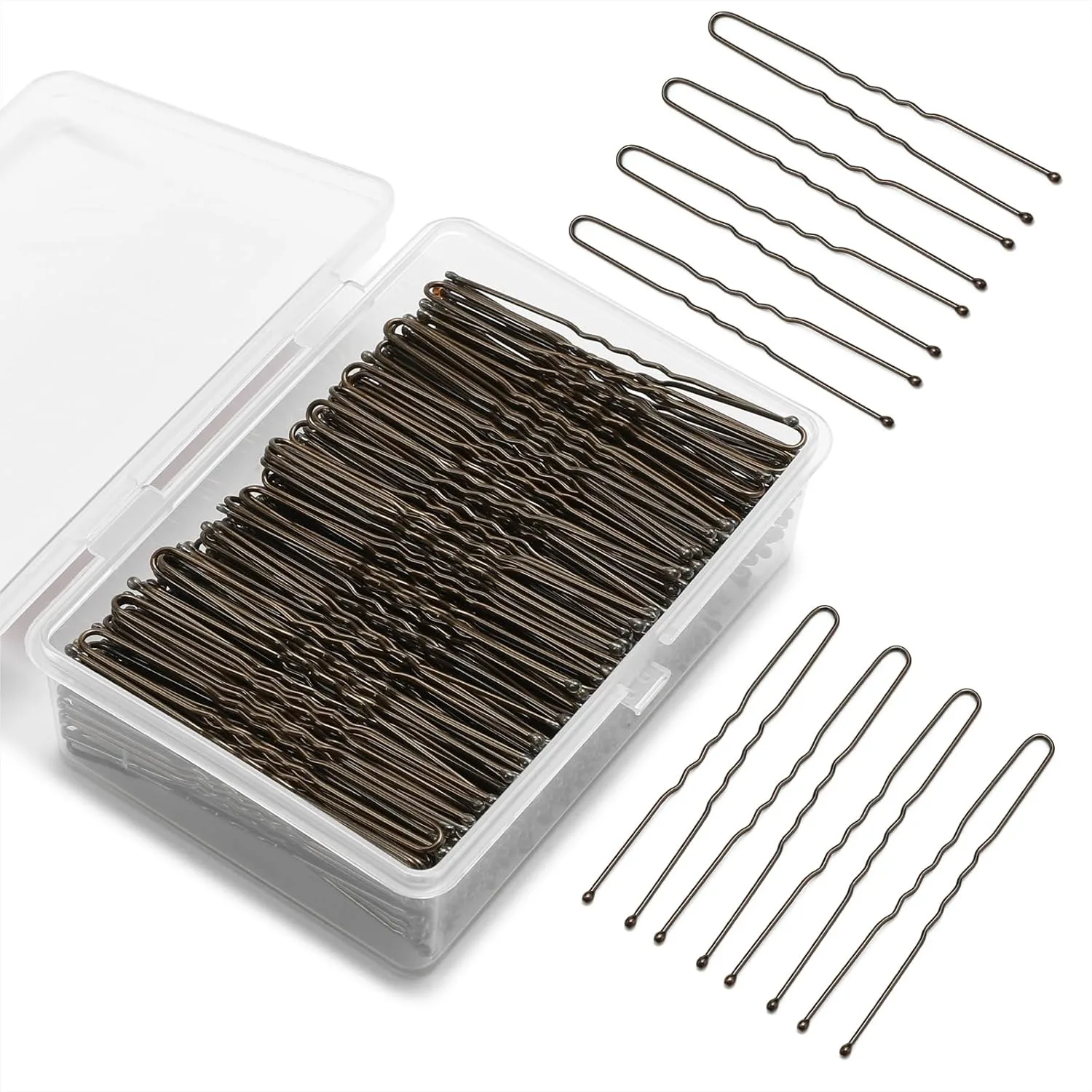 U Shaped Hair Pins 2.4 Inch 250 Count For Women Girls And Hairdressing Salons With Clear Storage Box For Updos And Bun Hair Brown
U Shaped Hair Pins 2.4 Inch 250 Count For Women Girls And Hairdressing Salons With Clear Storage Box For Updos And Bun Hair Brown