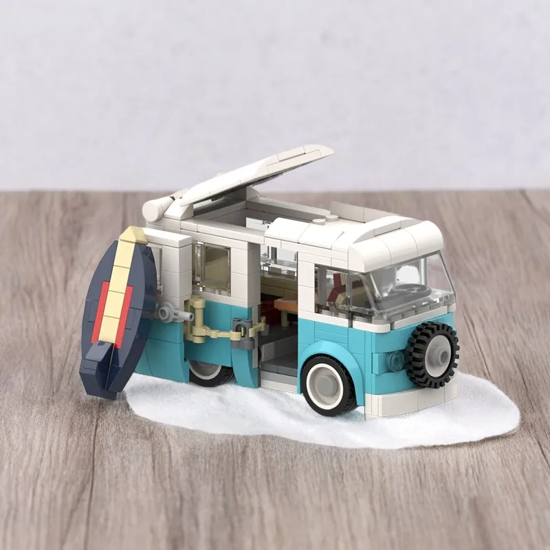 318 шт. T2 кемпер фургон модель минифигурка масштаб VW автобус Moc DIY образовательная модель строительные блоки классический автомобиль игрушка
318 шт. T2 кемпер фургон модель минифигурка масштаб VW автобус Moc DIY образовательная модель строительные блоки классический автомобиль игрушка