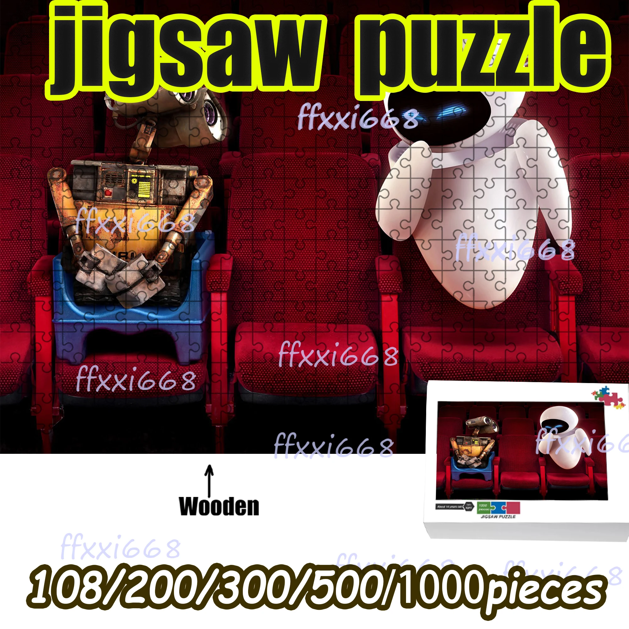 Wooden Jigsaw Puzzle 108/200/300/500/1000 Pcs, Brave Princess Merida Puzzle, Framable Design, Unique Home Accent & Gift
Wooden Jigsaw Puzzle 108/200/300/500/1000 Pcs, Brave Princess Merida Puzzle, Framable Design, Unique Home Accent & Gift