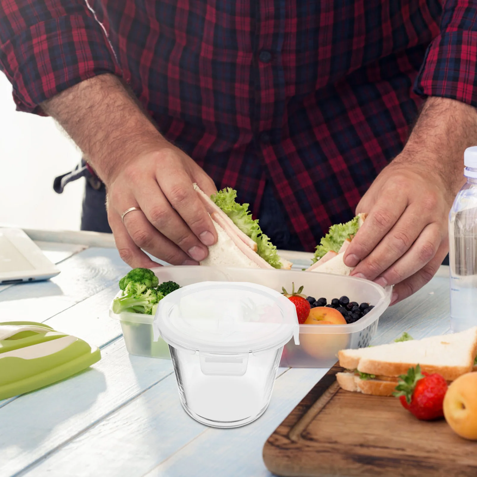 Glass Food Storage Container with Airtight Lid Microwave Oven Safe Salad Fruit Soup Bowl Fruit Bowl with Lid Small Glass Bowls
Glass Food Storage Container with Airtight Lid Microwave Oven Safe Salad Fruit Soup Bowl Fruit Bowl with Lid Small Glass Bowls