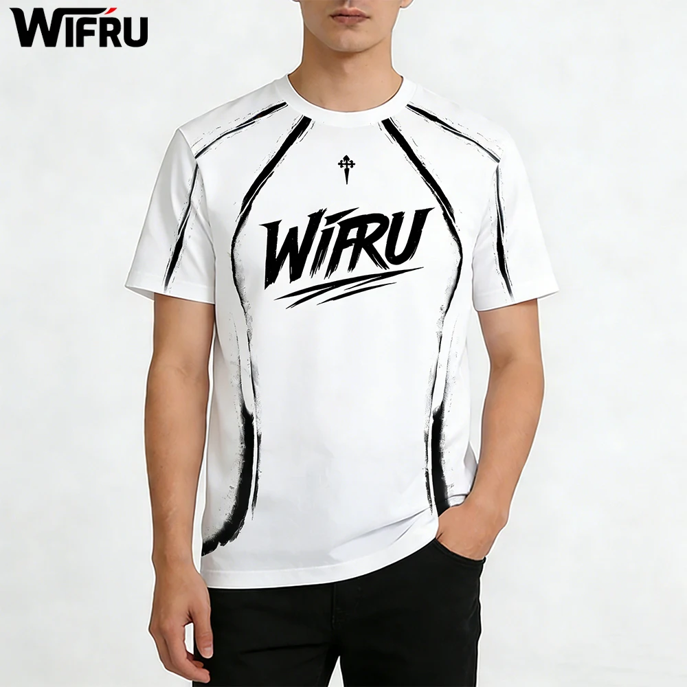 Men's Outdoor Sports T-shirt Youthful Vitality Street Y2k Tee WIFRU Men's And Women's Breathable Casual O-Neck Short-sleeved Top
Men's Outdoor Sports T-shirt Youthful Vitality Street Y2k Tee WIFRU Men's And Women's Breathable Casual O-Neck Short-sleeved Top