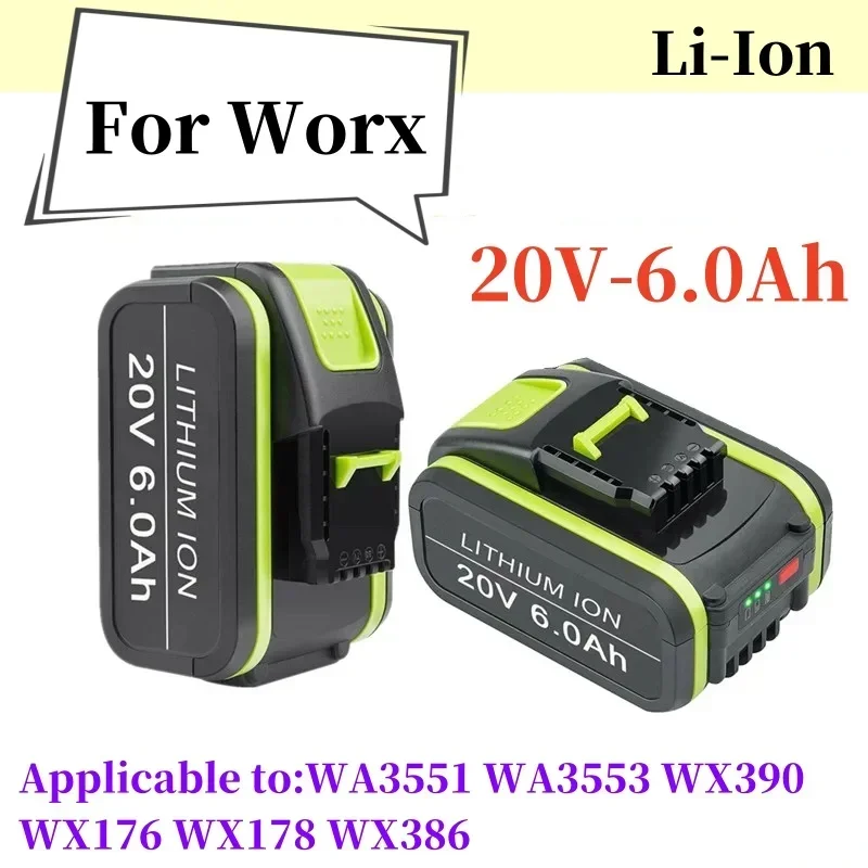 Keyboard Worx 20V 6000mAh Lithium ion Rechargeable Screwdriver Battery Replacement Power Tool WA3553 WX390 WX176 WX178 WX386
Keyboard Worx 20V 6000mAh Lithium ion Rechargeable Screwdriver Battery Replacement Power Tool WA3553 WX390 WX176 WX178 WX386