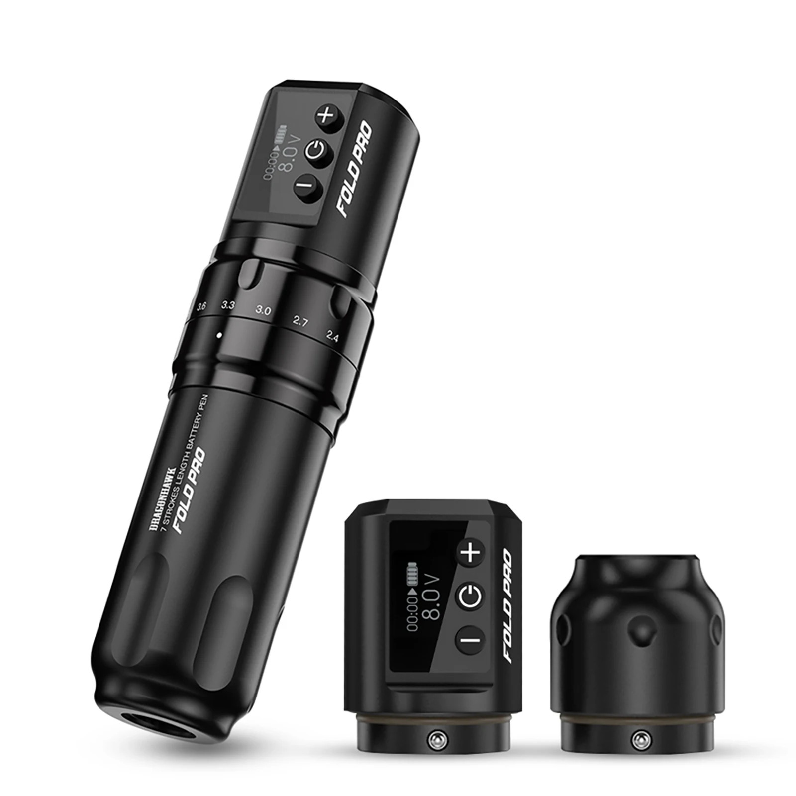 Fold Pro Fast Charging Wireless Tatt oo Pen Machine With 2 Batteries 1500mAh Ta ttoo Guns
Fold Pro Fast Charging Wireless Tatt oo Pen Machine With 2 Batteries 1500mAh Ta ttoo Guns