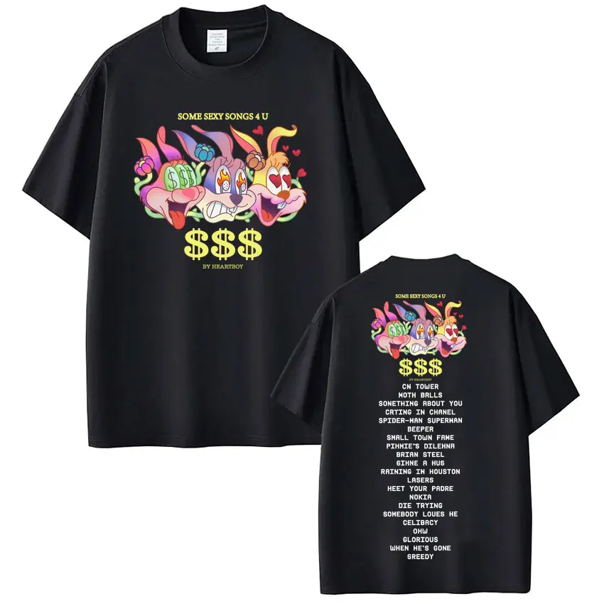 Rapper Drake & PARTYNEXTDOOR Some Sexy Songs 4 U T Shirts Men Women Hip Hop Oversized Short Sleeve T-shirts Fashion Streetwear
Rapper Drake & PARTYNEXTDOOR Some Sexy Songs 4 U T Shirts Men Women Hip Hop Oversized Short Sleeve T-shirts Fashion Streetwear