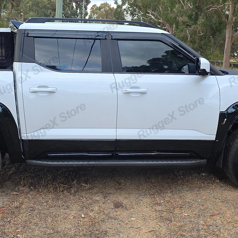 For BYD Shark 6 2025+ Door Scratch Guard Trim ABS Material Lower Door Black Protective Cover Widebody Kits Exterior Pickup Parts
For BYD Shark 6 2025+ Door Scratch Guard Trim ABS Material Lower Door Black Protective Cover Widebody Kits Exterior Pickup Parts
