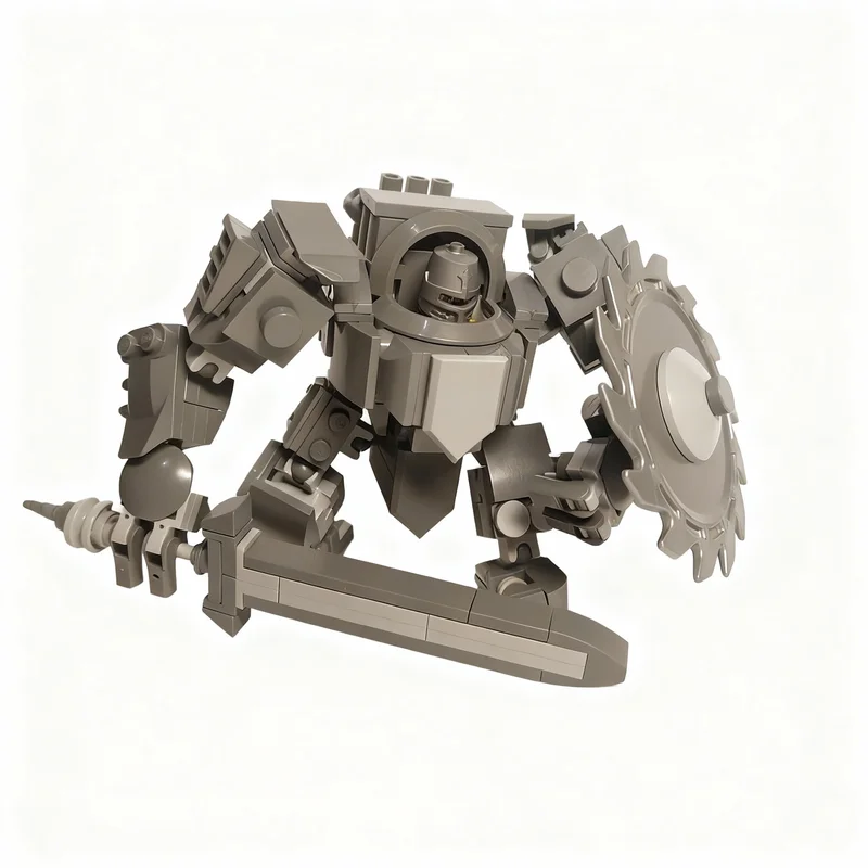 242PCS MOC Medieval Castle Iron Knight Mech Model Premium Display Assembly Building Blocks DIY Creative Gift Collectible Ideas
242PCS MOC Medieval Castle Iron Knight Mech Model Premium Display Assembly Building Blocks DIY Creative Gift Collectible Ideas