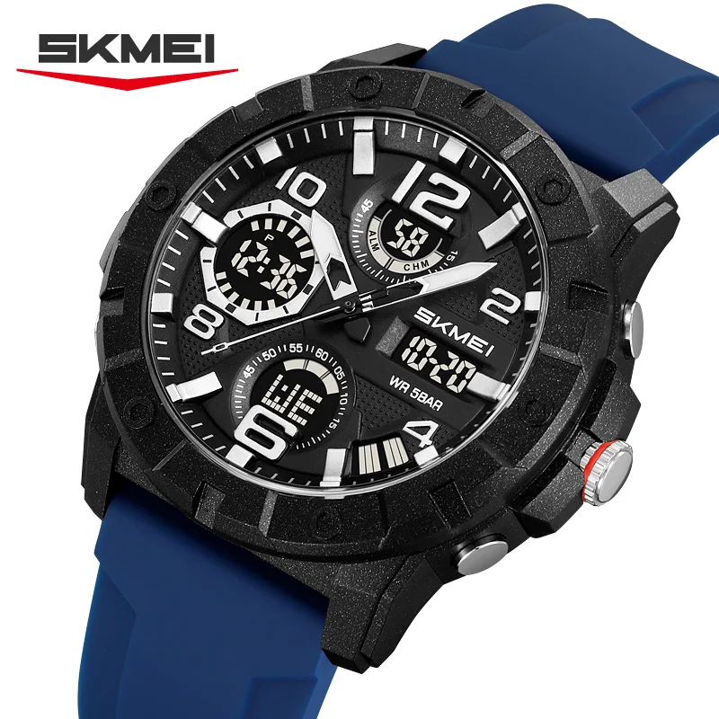 SKMEI 2487 Outdoor Men's Sports Watch Military Digital Watch Waterproof Multi Functional Luminous Dual Display Electronic Watch
SKMEI 2487 Outdoor Men's Sports Watch Military Digital Watch Waterproof Multi Functional Luminous Dual Display Electronic Watch
