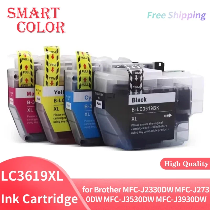 LC3619 LC3619XL Цветной совместимый картридж премиум-класса для принтера Brother MFC-J2330DW MFC-J2730DW MFC-J3530DW MFC-J3930DW
LC3619 LC3619XL Цветной совместимый картридж премиум-класса для принтера Brother MFC-J2330DW MFC-J2730DW MFC-J3530DW MFC-J3930DW