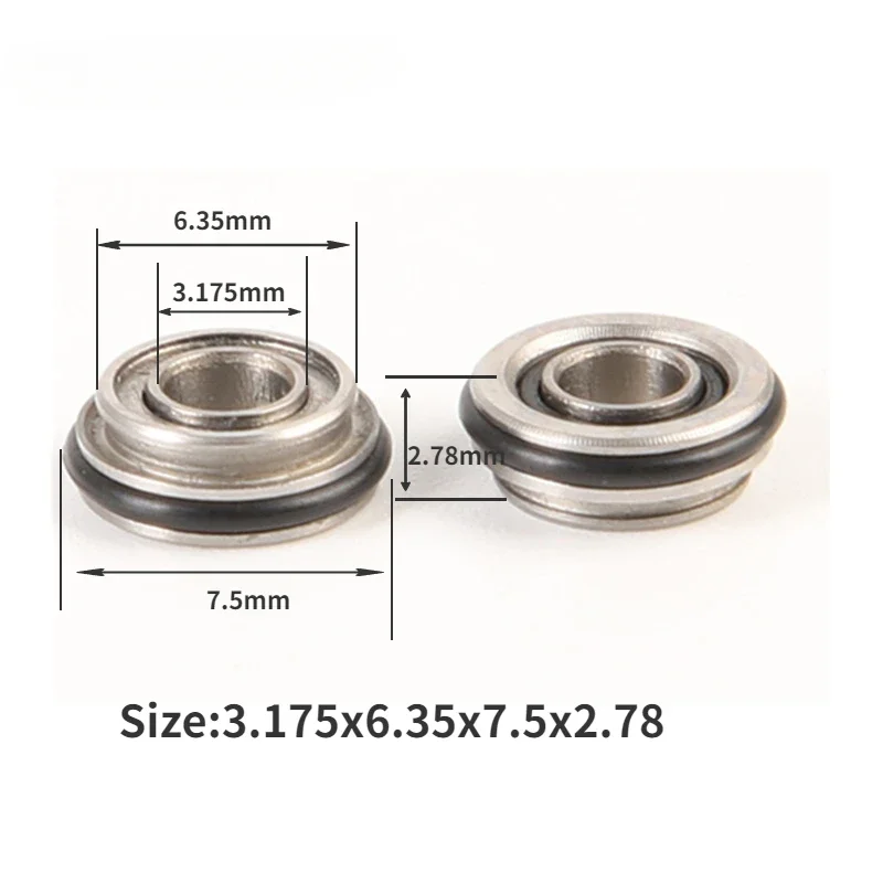 5pcs High Speed Dental Turbine Bearings for WH RC-95/TE-95 BC/RC-98 RM Model Ceramic Ball Double Flange Bearing
5pcs High Speed Dental Turbine Bearings for WH RC-95/TE-95 BC/RC-98 RM Model Ceramic Ball Double Flange Bearing