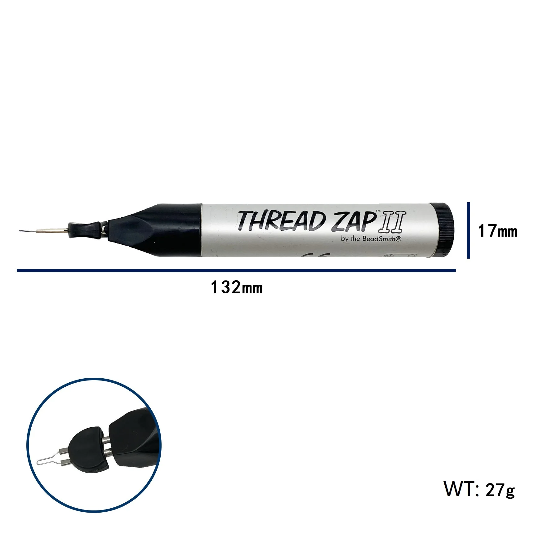 One Touch Thread Burner Kit Tips Zapper Tool for Bead Weaving Sewing Leather Work - Fast Melting Wax Finishing Tool
One Touch Thread Burner Kit Tips Zapper Tool for Bead Weaving Sewing Leather Work - Fast Melting Wax Finishing Tool