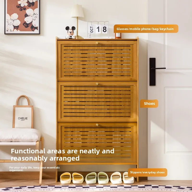 New model Ultra-thin shoe cabinet home door 2025 new retro black porch cabinet home tipping bucket storage shoe rack
New model Ultra-thin shoe cabinet home door 2025 new retro black porch cabinet home tipping bucket storage shoe rack