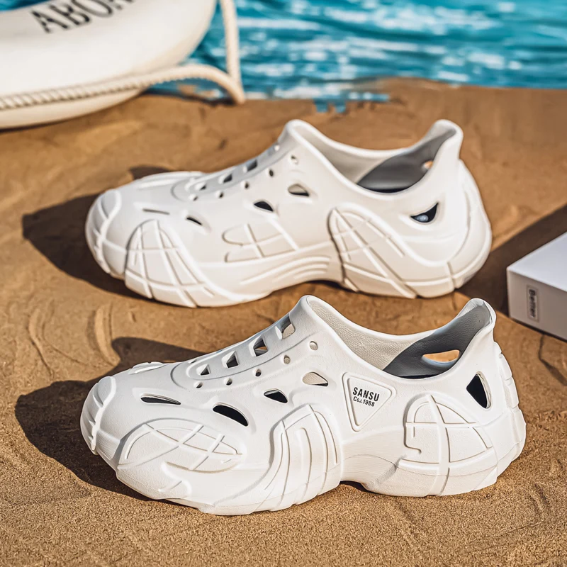 Модные уличные тапочки SMVP, сандалии, пляжная обувь и крокодилы 
Модные уличные тапочки SMVP, сандалии, пляжная обувь и крокодилы