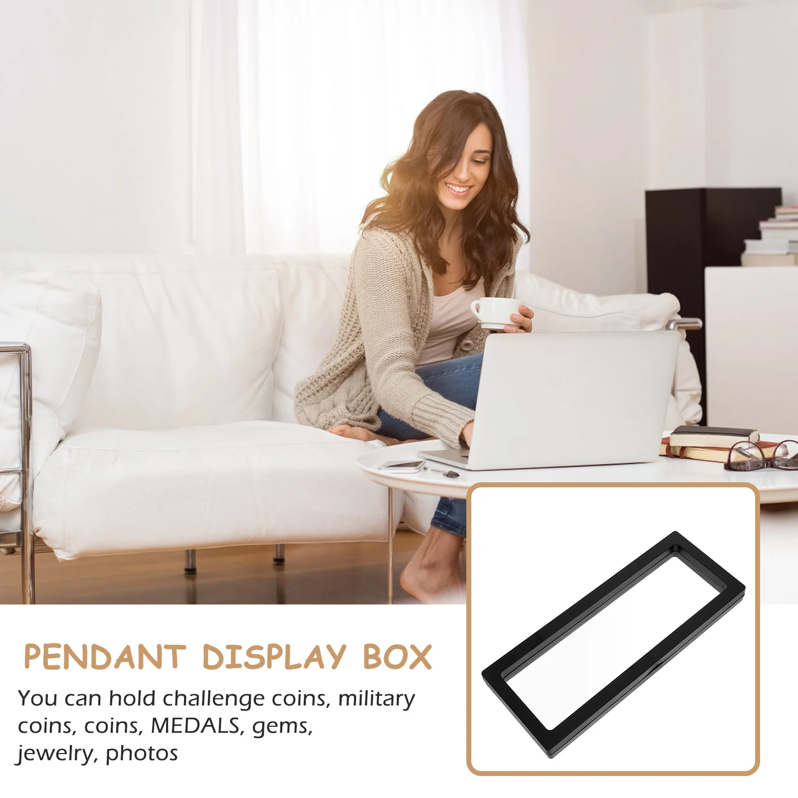 Transparent Box For Coins Jewelry Suspension Frame Lightweight Storage Holder Medal Gemstone Display Stand Case 
Transparent Box For Coins Jewelry Suspension Frame Lightweight Storage Holder Medal Gemstone Display Stand Case