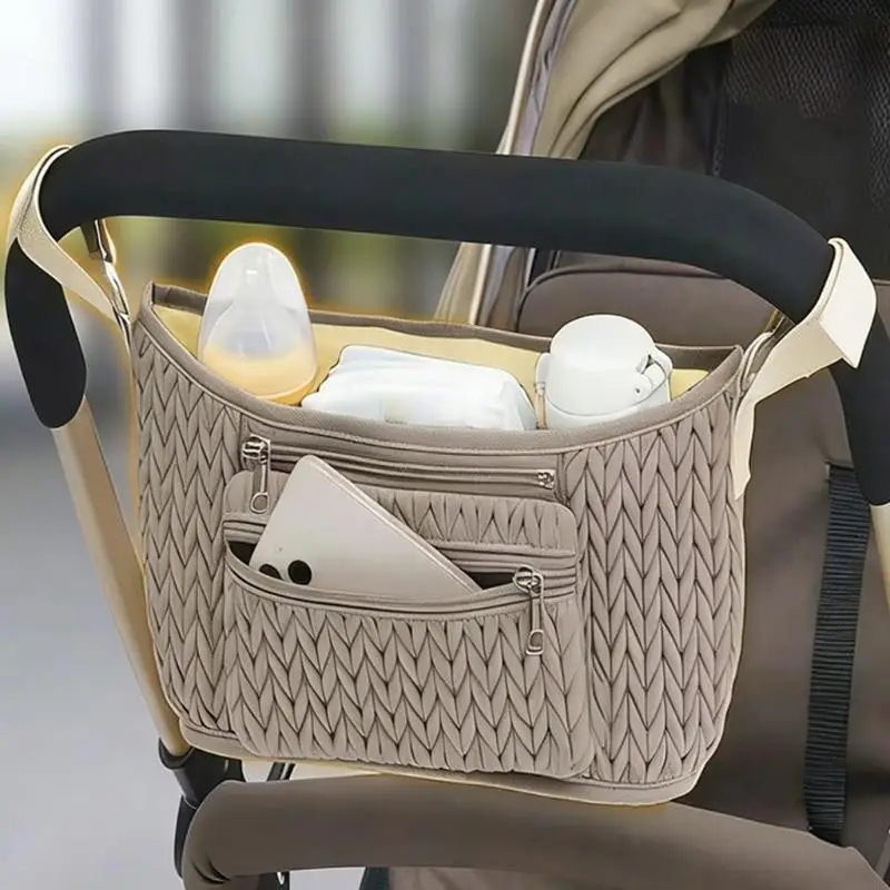 Stylish Baby Pushchair Storage Bag Waterproof Polyester Having Multiple Pockets
Stylish Baby Pushchair Storage Bag Waterproof Polyester Having Multiple Pockets