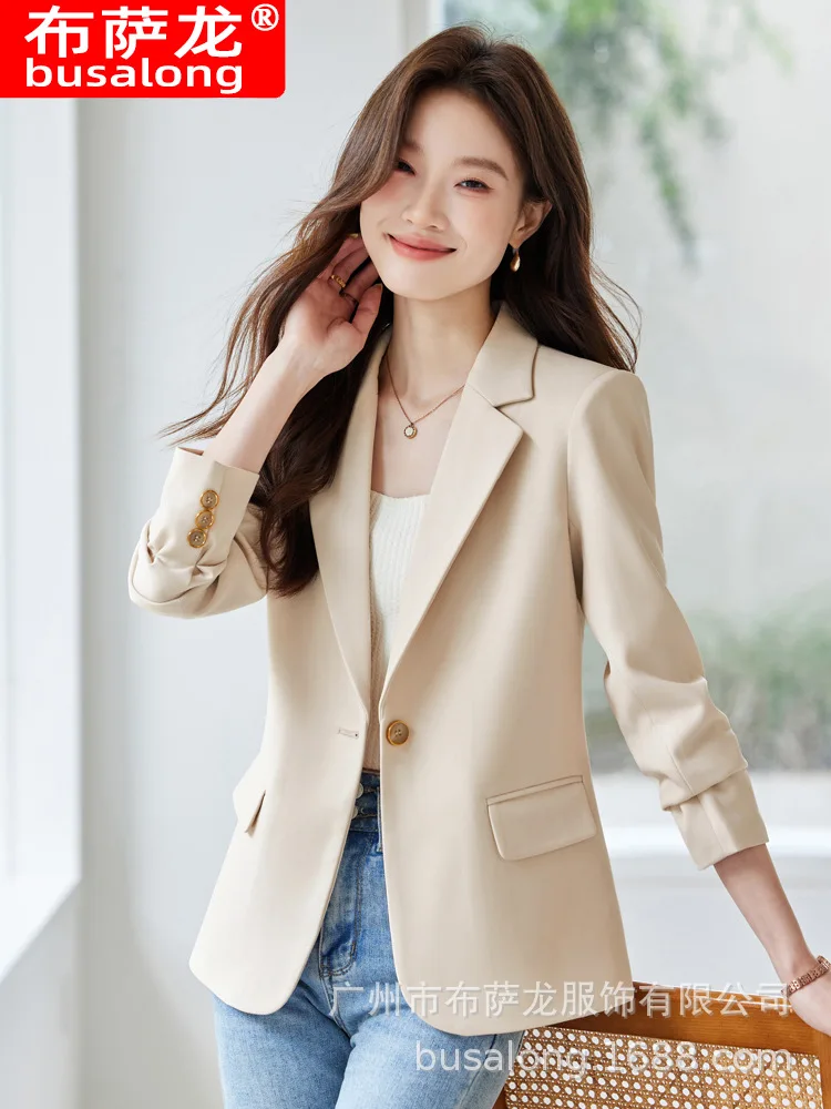 2025Новый элегантный модный костюм, повседневный женский топ с длинным рукавом, профессиональный маленький пиджак, официальная женская одинарная куртка, рабочая одежда89170
2025Новый элегантный модный костюм, повседневный женский топ с длинным рукавом, профессиональный маленький пиджак, официальная женская одинарная куртка, рабочая одежда89170