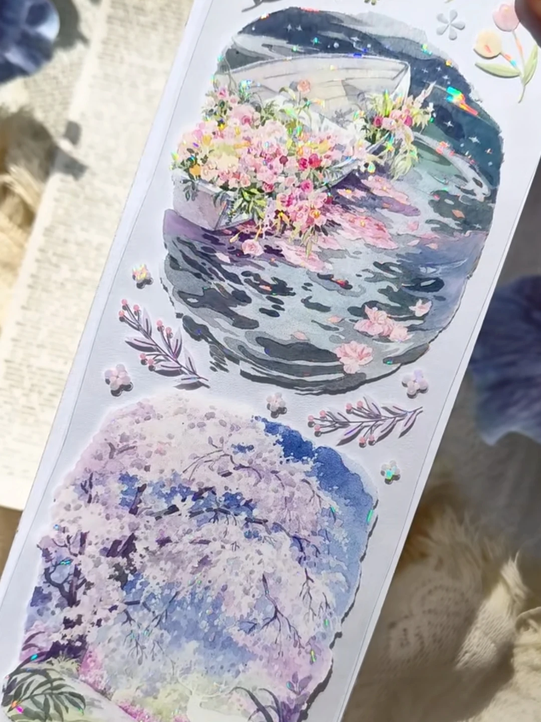 Лесная ракушка, свет, васи, лента для домашних животных, журнал, карта, цветок
Лесная ракушка, свет, васи, лента для домашних животных, журнал, карта, цветок