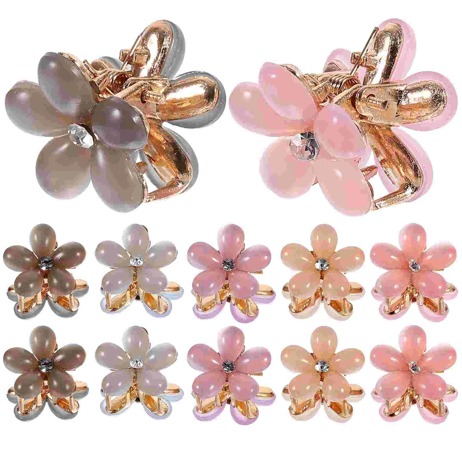 20 Pcs Mini Flower Hair Clips for Girls Colorful Spring Claw Clips 5 Styles 4 Pcs Each Small Kawaii Hair Accessories
20 Pcs Mini Flower Hair Clips for Girls Colorful Spring Claw Clips 5 Styles 4 Pcs Each Small Kawaii Hair Accessories