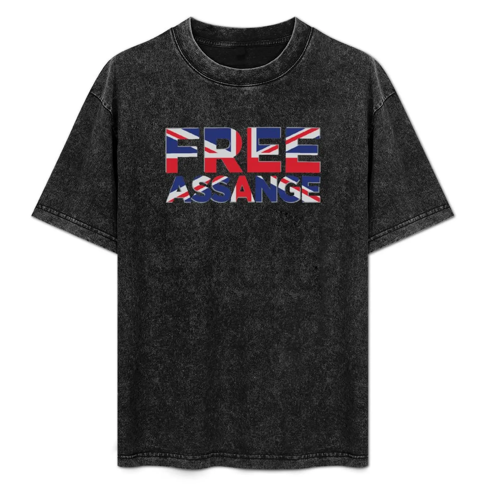 Free Assange Union Jack T-Shirt All Match Basic Short Sleeve Top
Free Assange Union Jack T-Shirt All Match Basic Short Sleeve Top