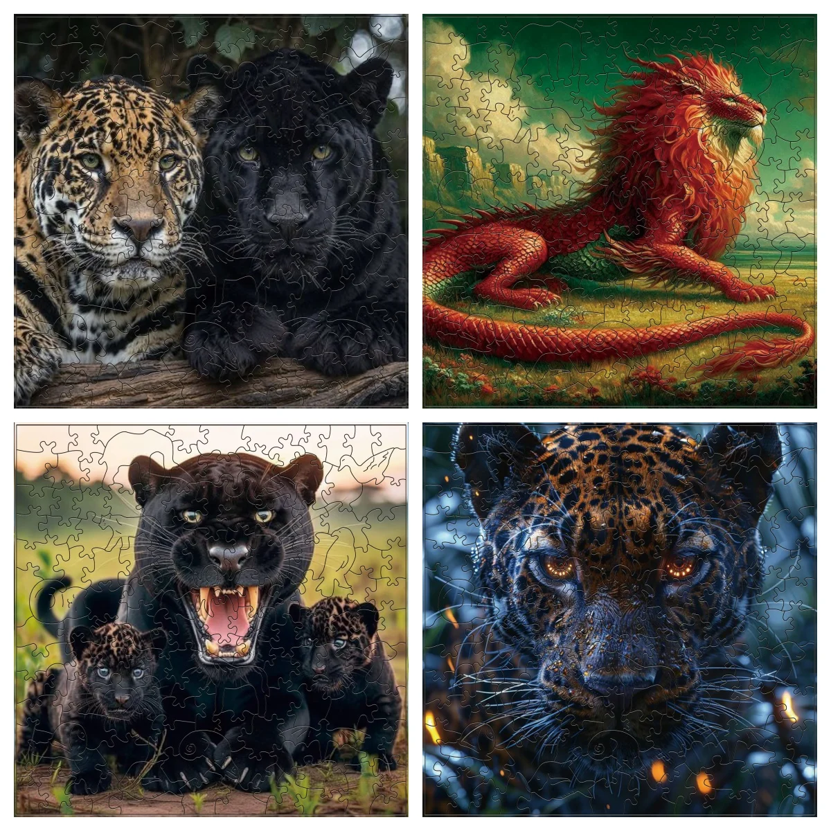 ZFX Ocean Starry Sky Lion and Tiger Animal Puzzles Unique Shape High Quality Jigsaw Puzzle Wooden Puzzle Best Gift For Child
ZFX Ocean Starry Sky Lion and Tiger Animal Puzzles Unique Shape High Quality Jigsaw Puzzle Wooden Puzzle Best Gift For Child