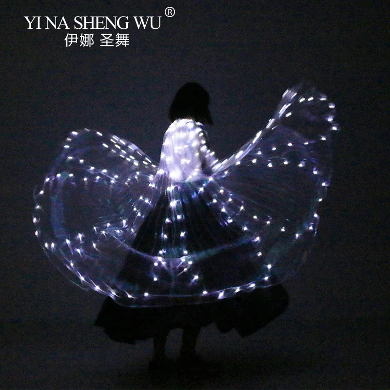 Белый красочный реквизит для выступления на сцене, светодиодные крылья, аксессуары для танца живота, светодиодные крылья для девочек, светодиодные крылья бабочки для взрослых без палочек
Белый красочный реквизит для выступления на сцене, светодиодные крылья, аксессуары для танца живота, светодиодные крылья для девочек, светодиодные крылья бабочки для взрослых без палочек