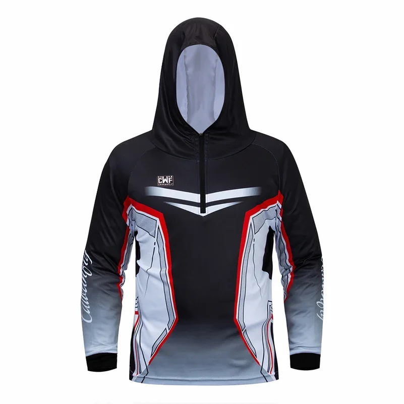 Professional Fishing Hoodie Anti-UV Sunscreen Sun Protection Face Neck Fishing Shirt Breathable Quick Dry Fishing Clothes
Professional Fishing Hoodie Anti-UV Sunscreen Sun Protection Face Neck Fishing Shirt Breathable Quick Dry Fishing Clothes