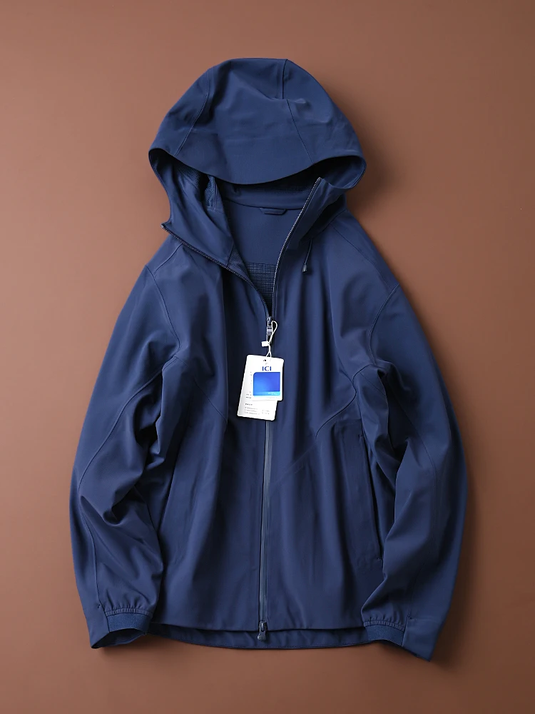 Outdoor High-End Soft Jacket Waterproof Spring Men's Functional Style Hooded Casual Sporty Coat Zipper Closure Long Sleeve
Outdoor High-End Soft Jacket Waterproof Spring Men's Functional Style Hooded Casual Sporty Coat Zipper Closure Long Sleeve
