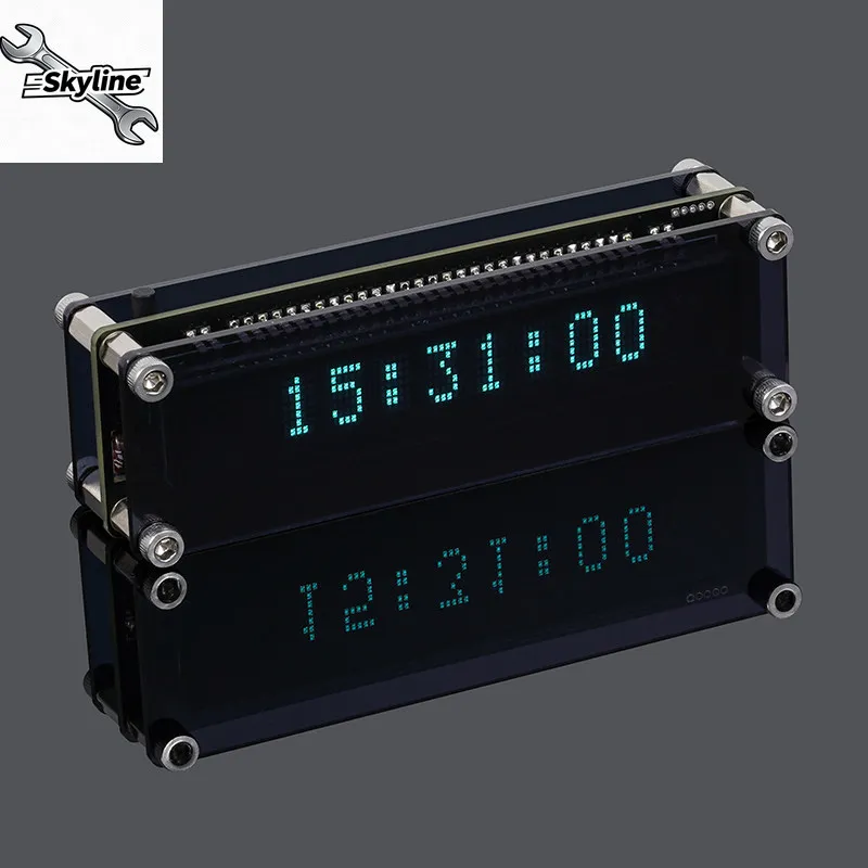 Creative page turning clock, real-time display, vacuum fluorescent display WIFI timing, automatic calibration
Creative page turning clock, real-time display, vacuum fluorescent display WIFI timing, automatic calibration