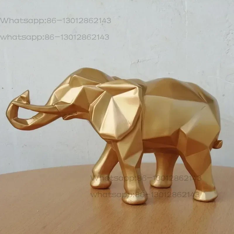 Golden Elephant Statue Resin Jewelry Home Accessories Elephant Sculpture Gifts
Golden Elephant Statue Resin Jewelry Home Accessories Elephant Sculpture Gifts