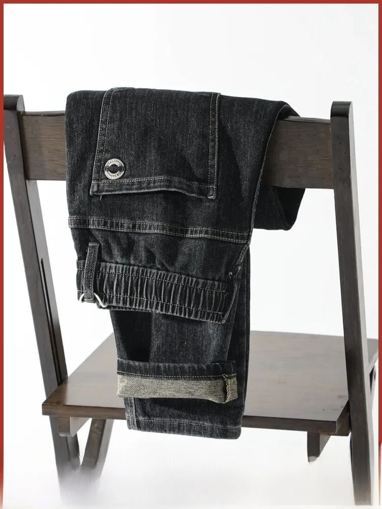 Retro Enzyme Waed Men's Elastic Breathable Autumn Faion Straight Leg Casual Slim Fit Jeans Comfortable Straight Tube Jeans
Retro Enzyme Waed Men's Elastic Breathable Autumn Faion Straight Leg Casual Slim Fit Jeans Comfortable Straight Tube Jeans