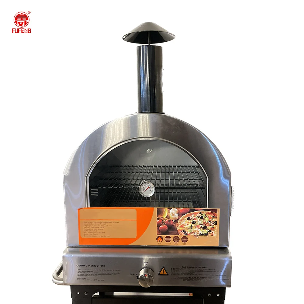 Customizable Indoor-Outdoor Pizza Oven with Trolley Easily Assembled Garden Barbecue Grill Key to Perfectly Delicious Pizza
Customizable Indoor-Outdoor Pizza Oven with Trolley Easily Assembled Garden Barbecue Grill Key to Perfectly Delicious Pizza