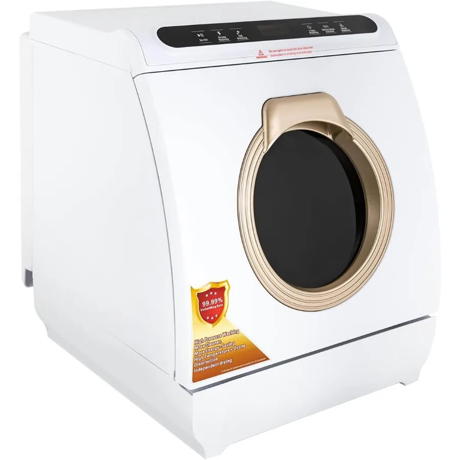 Портативная настольная посудомоечная машина 900 Вт, 7 л с временем мытья 50 минут для посуды, ножей, вилок, палочек для еды, чашек с двойным распылением, верхняя нижняя часть
Портативная настольная посудомоечная машина 900 Вт, 7 л с временем мытья 50 минут для посуды, ножей, вилок, палочек для еды, чашек с двойным распылением, верхняя нижняя часть