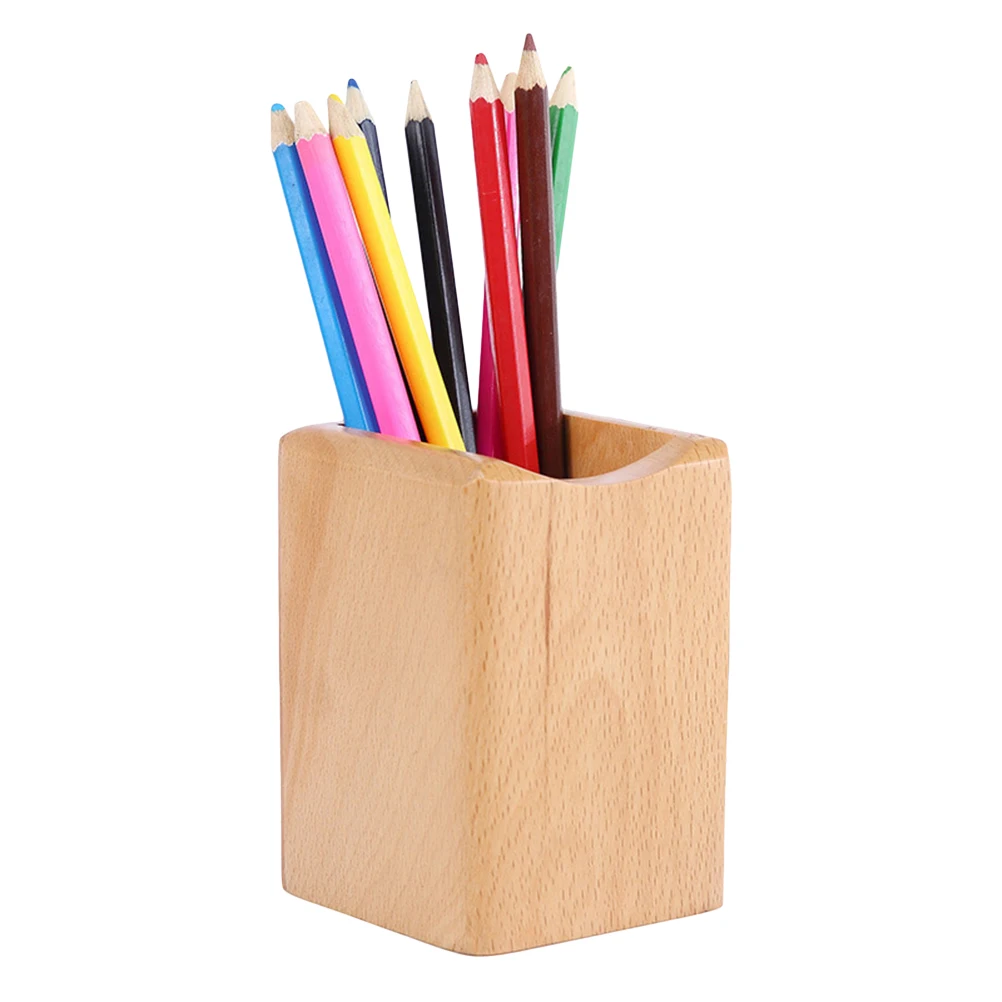 Wooden Pen Holder Desk Organizer Stationery Accessories Pencil Cup Kawaii Office Supplies Desktop Holders Sturdy
Wooden Pen Holder Desk Organizer Stationery Accessories Pencil Cup Kawaii Office Supplies Desktop Holders Sturdy