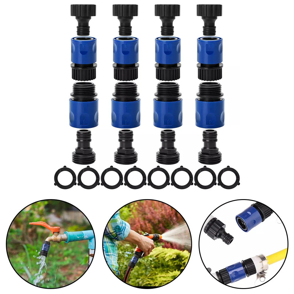 1 Set Garden Hose Quick Connect 3/4" Water Hose For Plastic Male Female Connector Plastic Female Hose End Connectors
1 Set Garden Hose Quick Connect 3/4" Water Hose For Plastic Male Female Connector Plastic Female Hose End Connectors
