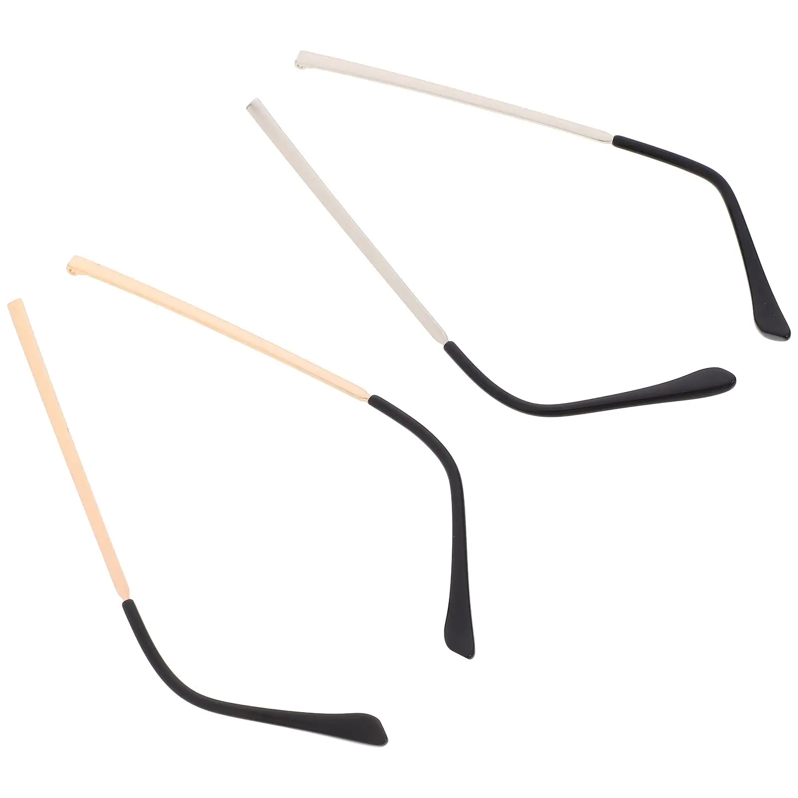 2 Pairs Silver Gold Glasses Accessories Replacement Temples Eyeglass Arm Sunglasses Repair Parts High Strength Material Easy
2 Pairs Silver Gold Glasses Accessories Replacement Temples Eyeglass Arm Sunglasses Repair Parts High Strength Material Easy
