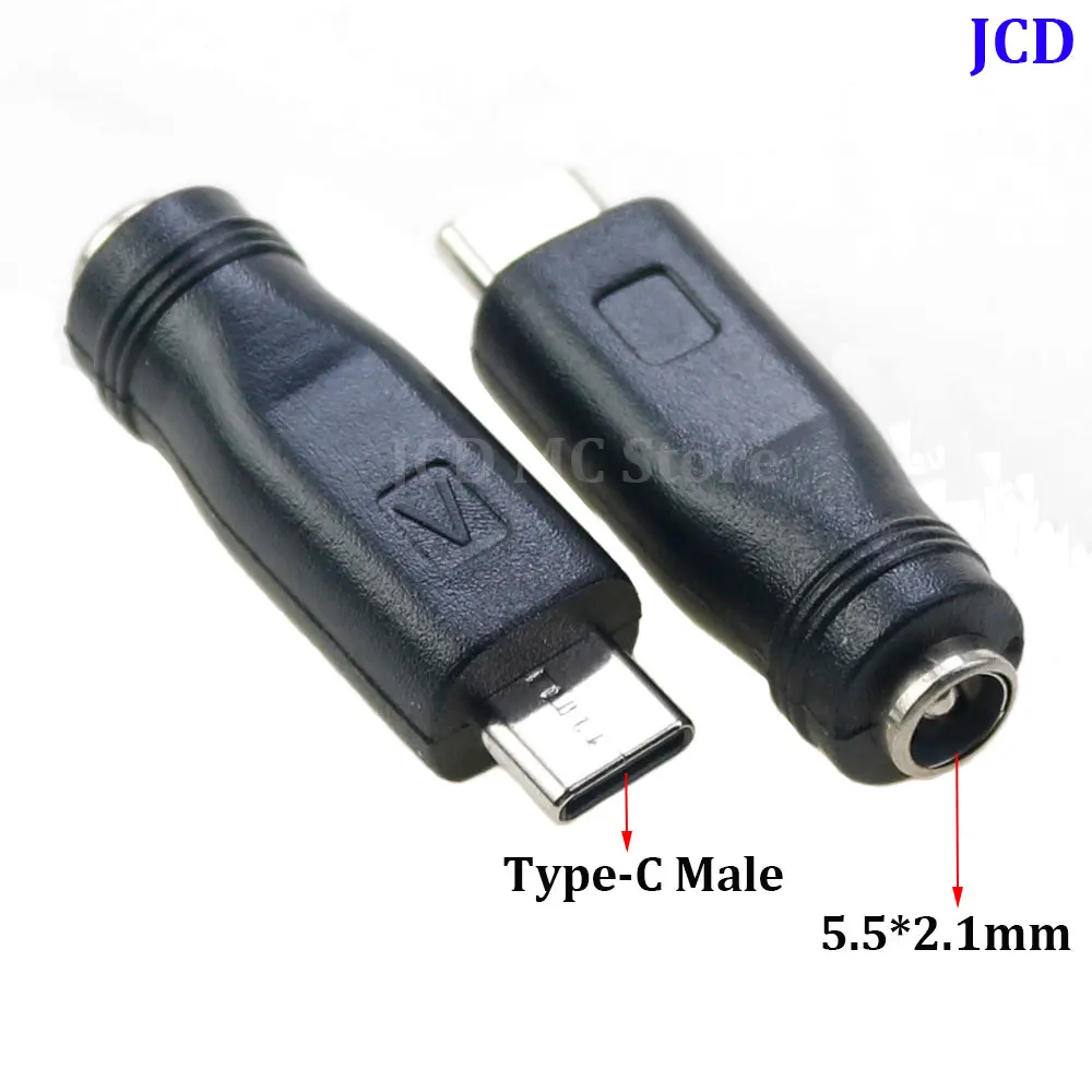 1Pc Type-C Power Adapter Converter Plug USBC DC5.5X2.1 2.5 Turn DC to USB Type-C Charging Cable Adapter Converter
1Pc Type-C Power Adapter Converter Plug USBC DC5.5X2.1 2.5 Turn DC to USB Type-C Charging Cable Adapter Converter