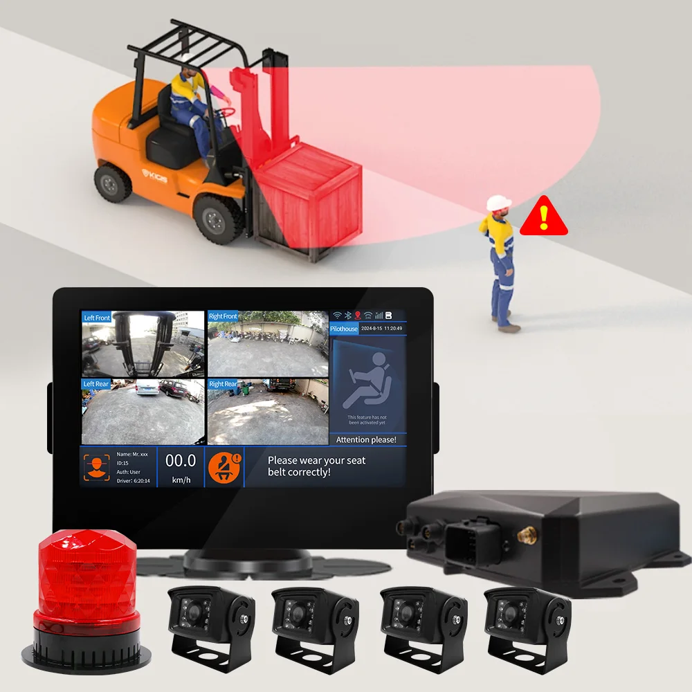 AI BSD 1080P Proximity Warning System AHD Image Waterproof Reverse Front Camera Blind Spot Human Detection for Forklift
AI BSD 1080P Proximity Warning System AHD Image Waterproof Reverse Front Camera Blind Spot Human Detection for Forklift