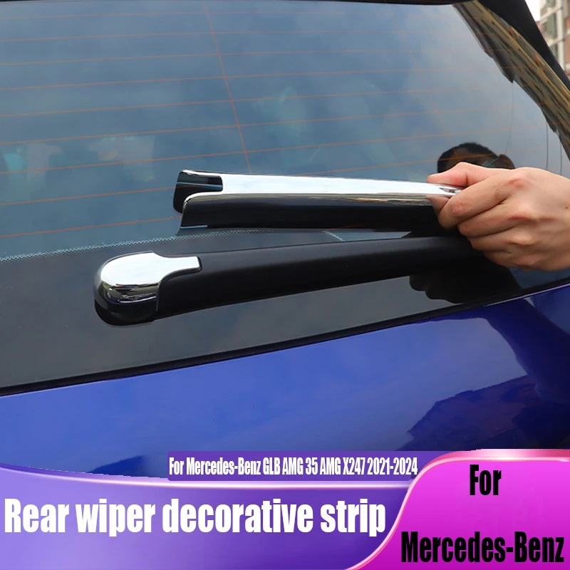 For Mercedes-Benz GLB AMG 35 AMG X247 2021-2024 rear wiper decorative strip car exterior modification product ABS material
For Mercedes-Benz GLB AMG 35 AMG X247 2021-2024 rear wiper decorative strip car exterior modification product ABS material