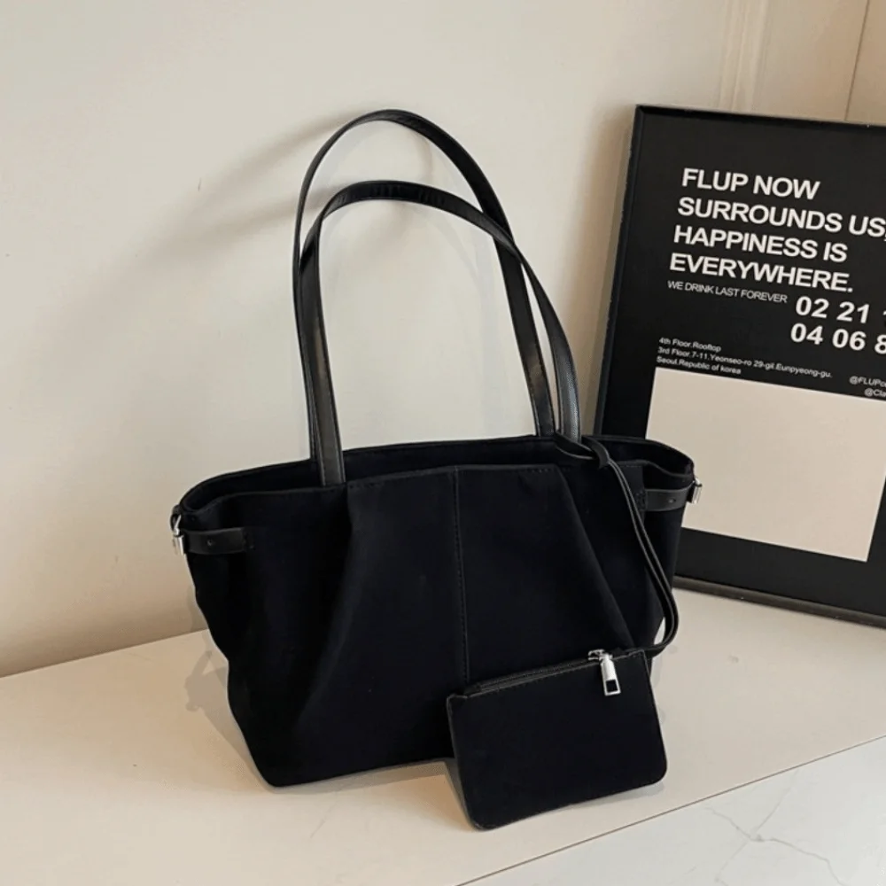 New Suede Shoulder Bags Large Capacity Lightweight Suede Tote Bag Waterproof with Coin Bag Shopper Handbag for Women Girls
New Suede Shoulder Bags Large Capacity Lightweight Suede Tote Bag Waterproof with Coin Bag Shopper Handbag for Women Girls