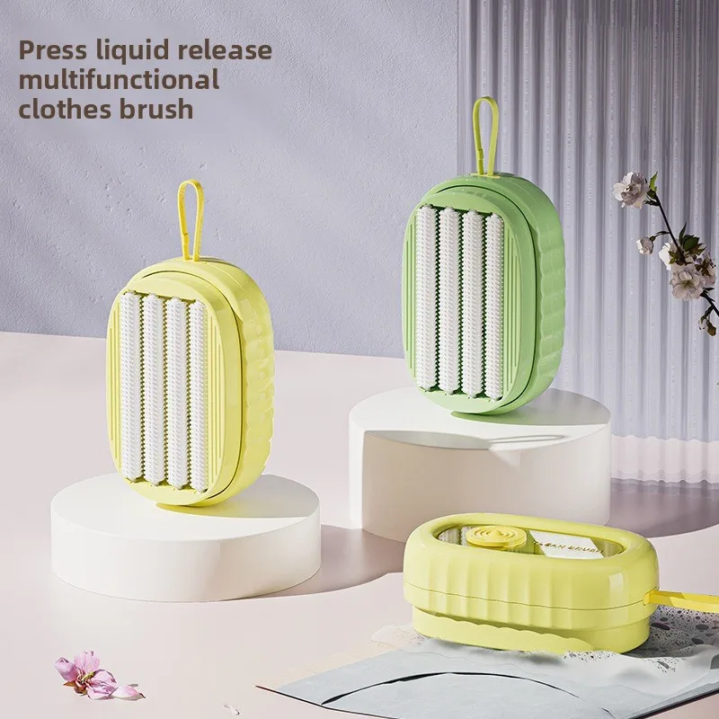 Soft Rubber Foaming Roller Laundry Brush,Home Intimate Clothing Underwear Cleaning Brush,Multi-functional Press and Add Liquid
Soft Rubber Foaming Roller Laundry Brush,Home Intimate Clothing Underwear Cleaning Brush,Multi-functional Press and Add Liquid