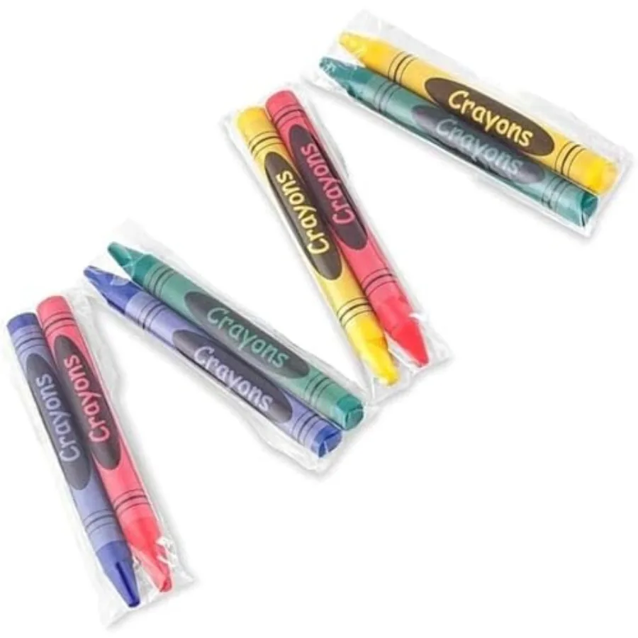 1000 Sets of 2-Packs in Cello 2 000 Bulk Crayons Pre-Wrapped for Restaurants Parties Classrooms and Events Kid-Safe Assorted Co
1000 Sets of 2-Packs in Cello 2 000 Bulk Crayons Pre-Wrapped for Restaurants Parties Classrooms and Events Kid-Safe Assorted Co