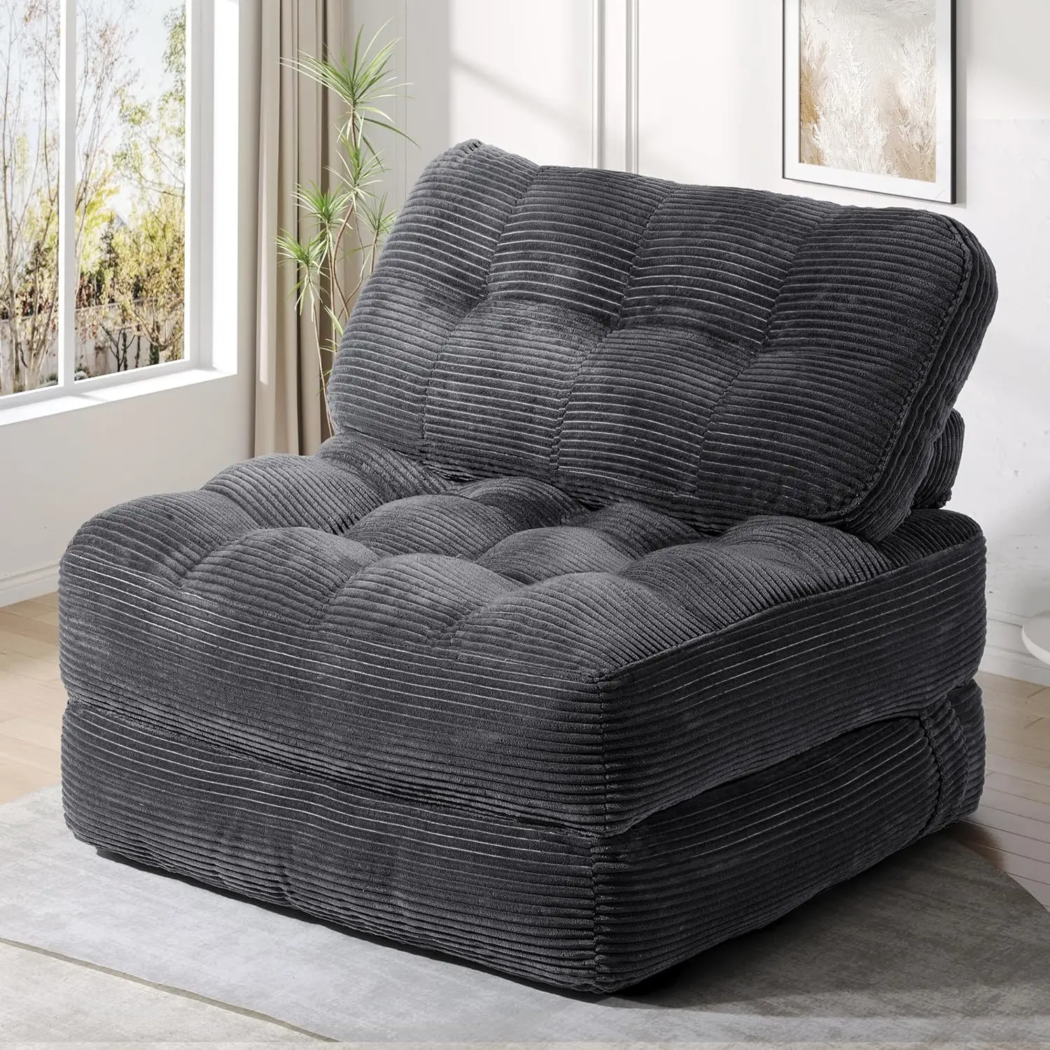 Folding Sofa Bed, Convertible Lazy Sleeper Chair with Pillow Foldable Mattress with Back Support, Portable Fold Out Chair Bed,C
Folding Sofa Bed, Convertible Lazy Sleeper Chair with Pillow Foldable Mattress with Back Support, Portable Fold Out Chair Bed,C